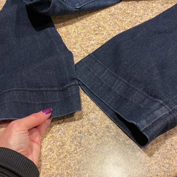 Banana Republic Flare Dark Denim Blue Jeans Limited Edition 28/6 - Picture 15 of 15